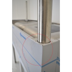 Support Lave-Vaisselle Professionnel 42x54cm Hauteur 46cm