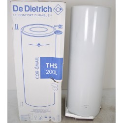 Chauffe-eau électrique COR-EMAIL Mural Vertical THS 150 L De Dietrich  Chauffe-eau et ballon d'eau chaude