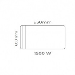 Radiateur Electrique à Inertie Fonte 1500W
