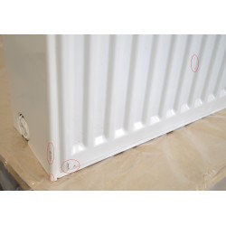 Radiateur Acier Eau Chaude 4668W HENRAD Compact All In Type 22 4T 90x140cm Pas Cher