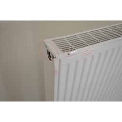 Radiateur Acier Eau Chaude 2156W HENRAD Compact All In Type 22 4T Horizontal 90x90cm