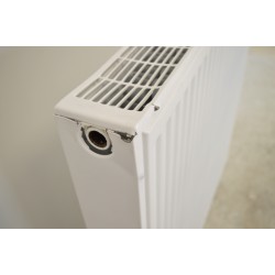 Radiateur Acier Eau Chaude 2156W HENRAD Compact All In Type 22 4T Horizontal 90x90cm Pas Cher