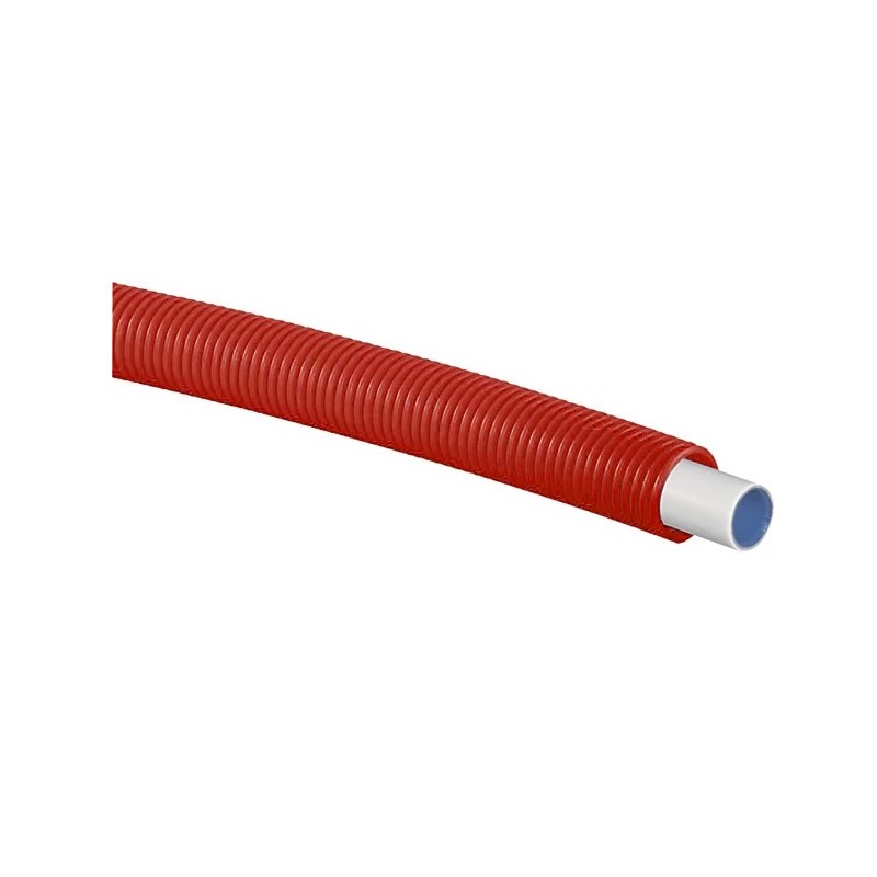 Tube Multicouche 75m UPONOR Uni Pipe Plus Pré-Gainé en Couronne 20mm rouge - 1126497