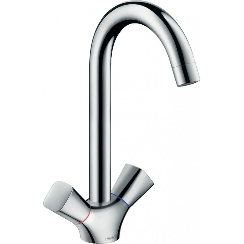 Robinet Mélangeur Cuisine 1 Jet HANSGROHE Logis M31 220 Chrome