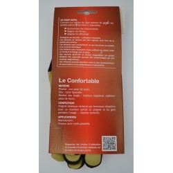 Paire de Gants Textile - Cuir CETA Le Confortable Manutention Travaux Taille 9