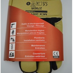 gants manutention travaux