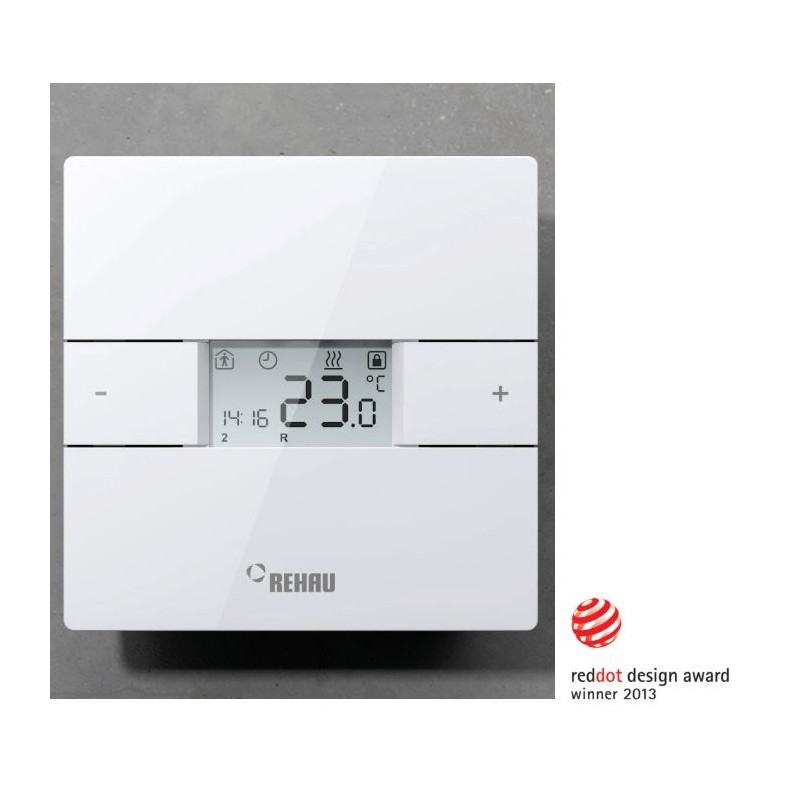 Thermostat Digital REHAU NEA HCT Chauffage et Rafraichissement Programmable