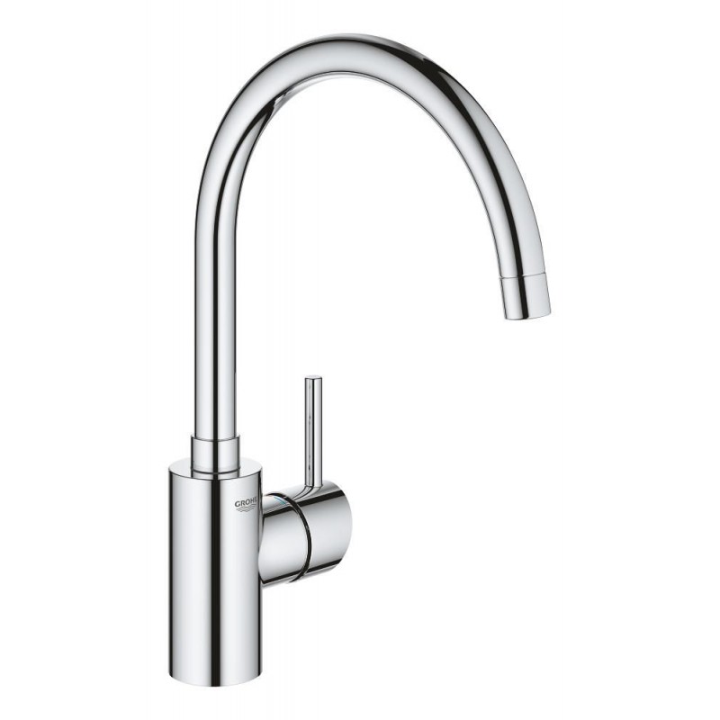 Mitigeur Evier Bec Haut Orientable GROHE Concetto III Mono-commande Chromé