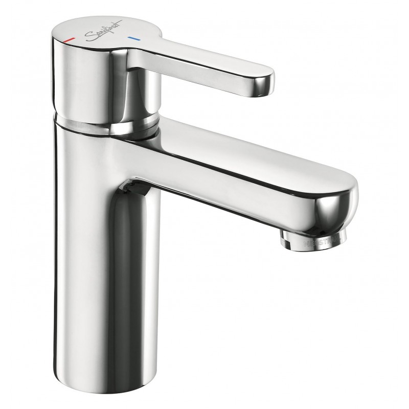 Mitigeur Lavabo Bec Fixe SANIFIRST PRESTO Hauteur 92mm Manette Fine Cartouche C3 Chromé - 75617