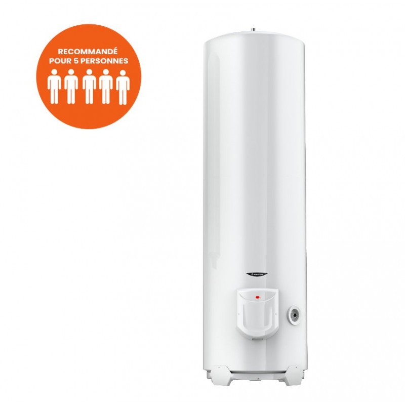 Chauffe-Eau Electrique 300L ARISTON Sageo Stéatite Vertical Stable Monophasé - 3000593