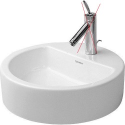 Vasque Lavabo à Poser DURAVIT Philippe Starck 48cm