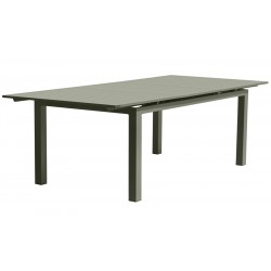 Table de Jardin Extensible 240/300cm DCB GARDEN Aluminium Kaki