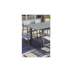 Table de Jardin Extensible 240/300cm DCB GARDEN Aluminium Kaki