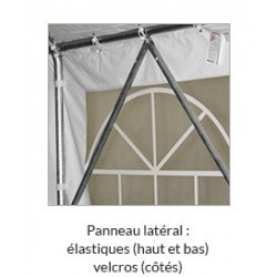 Tente de Réception Barnum Chapiteau Tonnelle 3x4m INTEROUGE