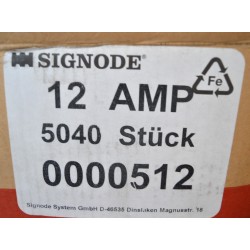 Lot de 5040 Chapes Agrafes de Cerclage SIGNODE 28,5x7mm 12 AMP 000512