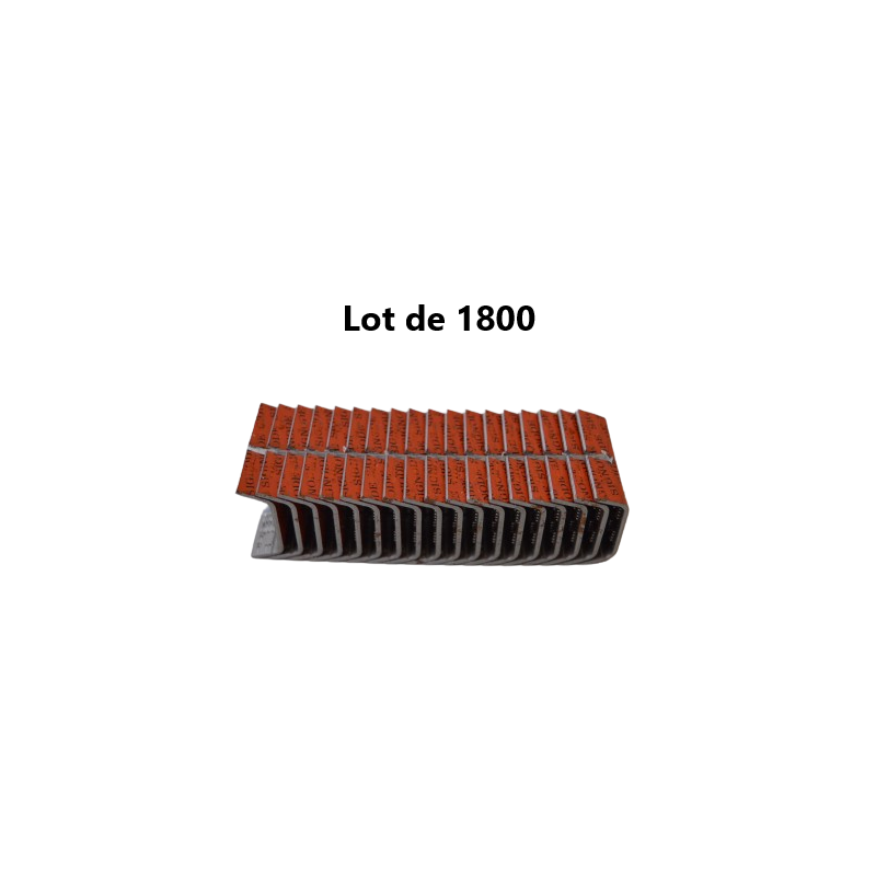 Lot de 1800 Chapes Agrafes de Cerclage SIGNODE 58 AMT 2X1330