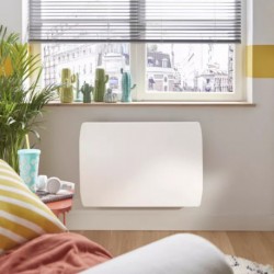 Radiateur Electrique Chaleur Douce 2000W INTUIS Oslo 2 Horizontal Blanc