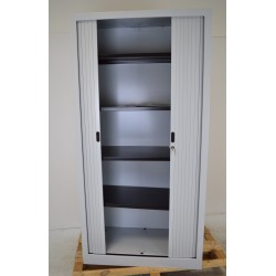 Armoire Haute à Rideaux de Bureau PIERRE HENRY 180x90x43cm