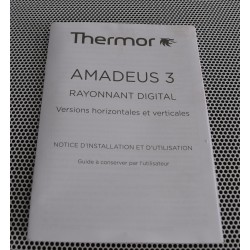 THERMOR 443225 - Radiateur Rayonnant 1500W Amadeus 3 Vertical