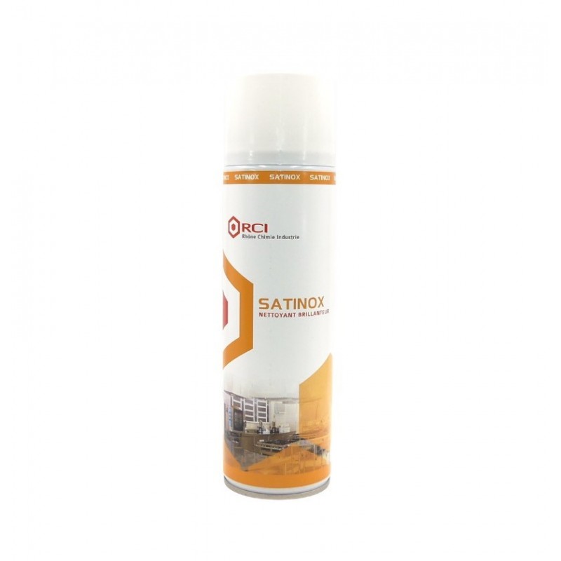 Bombe Aérosol de Nettoyant 500ml RCI Satinox