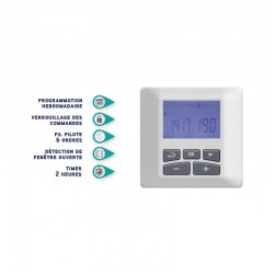 Sèche-Serviettes Electrique à Inertie Fluide 1750W INTUIS Osya