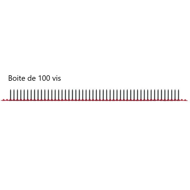 Boite de 1000 Vis Pointues HILTI pour Plaquiste