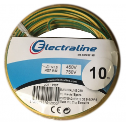 Lot de Câbles ELECTRALINE 5m ou 10m ou 25m pour Electricien