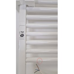 Sèche-Serviettes Electrique 500W SAUTER Goreli Digital Blanc pas cher