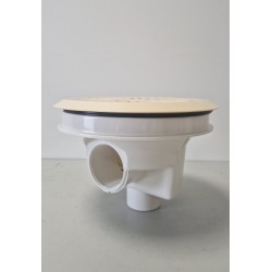 Bonde de Fond Liner EVERBLUE Pour Piscine Enterrée Ø200mm Beige