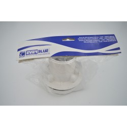 Bouche de Refoulement EVERBLUE Pour Piscine Enterrée Béton Liner Blanc