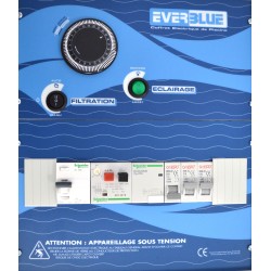 Coffret Électrique pour Filtration et Éclairage