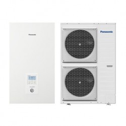 Ensemble Pompe à Chaleur Air/Eau 9kW PANASONIC Aquarea T-Cap Bi-Bloc R410 Monophasé