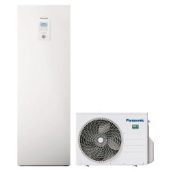 Ensemble Pompe à Chaleur Air/Eau 9kW PANASONIC Aquaréa ECS Intégré R32 Monophasé