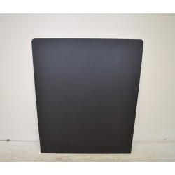 Plaque de Protection au Sol DIXNEUF Pour Poêles et Cheminées 100x81.5cm Unie Noire