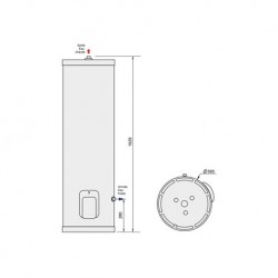 Chauffe-Eau Electrique Inox Expert Stable Triphasé Vertical