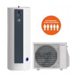 Chauffe-Eau Thermodynamique 270L THERMOR Aéromax Split 3 Connecté