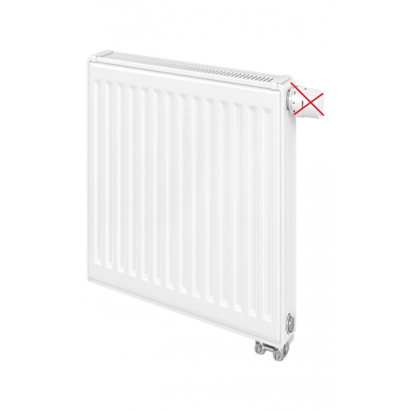 Radiateur Acier Eau Chaude 980W FINIMETAL Reggane 3010 Compact 21K H750xL600mm