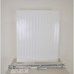 Radiateur Acier Eau Chaude 1229W FINIMETAL Reggane 3010 avec accessoires