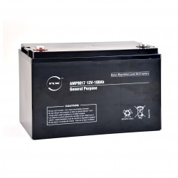 Batterie Plomb Etanche NX 100-12 General Purpose AGM 100Ah 12V Tout Usage