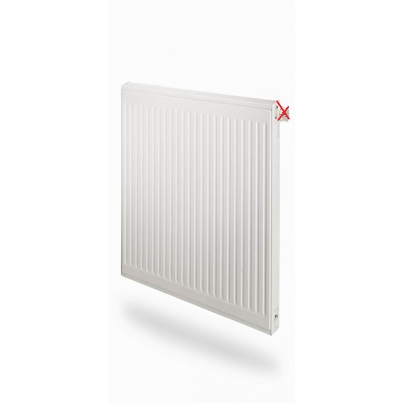 Radiateur Acier Eau Chaude 1456W RADSON Integra PR Réversible Type 22 Vertical Blanc H900xL600mm