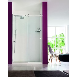 Paroi de Douche Coulissante ALTERNA Design 160x200cm 2 Vantaux Verre Trempé