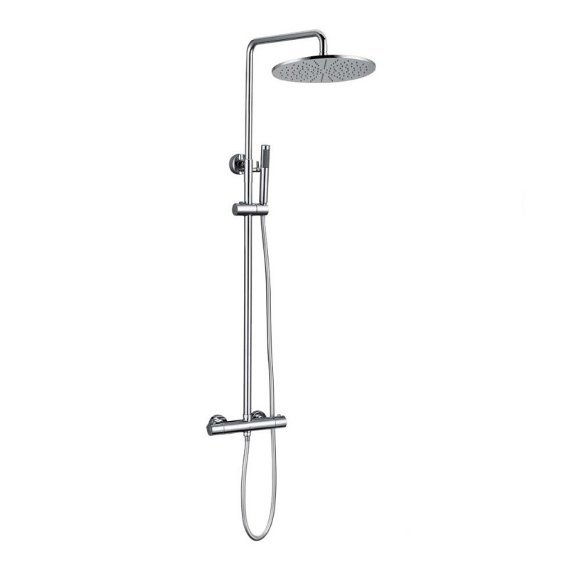 Colonne de Douche Avec Mitigeur Thermostatique O'DESIGN by Ottofond Chromé - R800