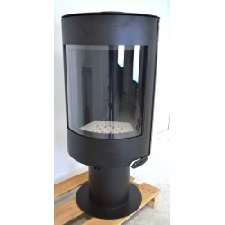 Poêle à Bois 7kW INTERSTOVES Noir