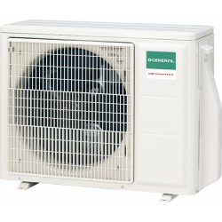 Unité Extérieure de Climatisation 2,5kW GENERAL Mono-Split DC Inverter Réversible - AOHG09KPCA