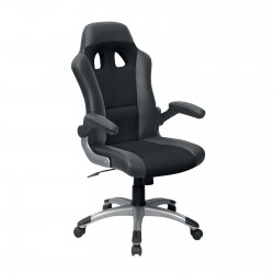 Chaise Fauteuil de Bureau MT INTERNATIONAL Racing Chair Avec Haut Dossier Basculant et Accoudoirs