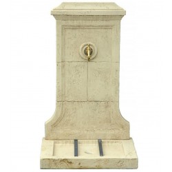 Fontaine Murale Décorative en Pierre Reconstituée 57x42x93cm