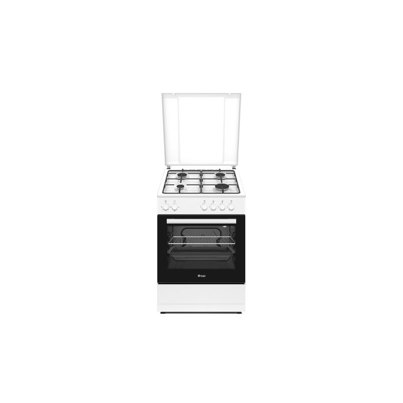 Cuisinière Mixte AYA Four 62L et 4 Feux Gaz - ACM66GW