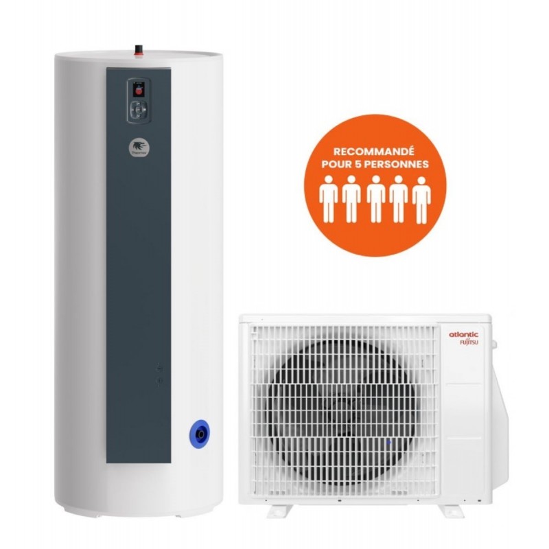 Chauffe-Eau Thermodynamique 270L THERMOR Aéromax Split 3 Connecté