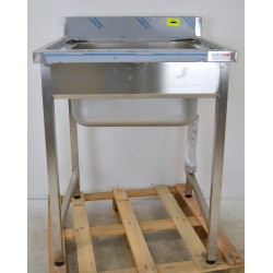 Table Plonge Inox 1 Bac BOBET MATERIEL