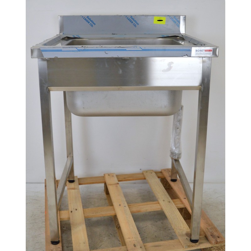 Table Plonge Inox 1 Bac BOBET MATERIEL